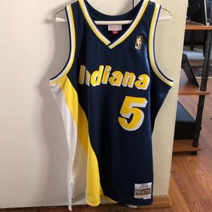 Jalen Rose Indiana Pacers Jersey